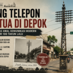 Tiang Telepon Tertua di Depok, Peninggalan Era Hindia Belanda yang Masih Berdiri hingga Kini