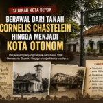 Mengenal Asal-usul Kota Depok, Jejak Cornelis Chastelein dan Lahirnya Gemeente Depok