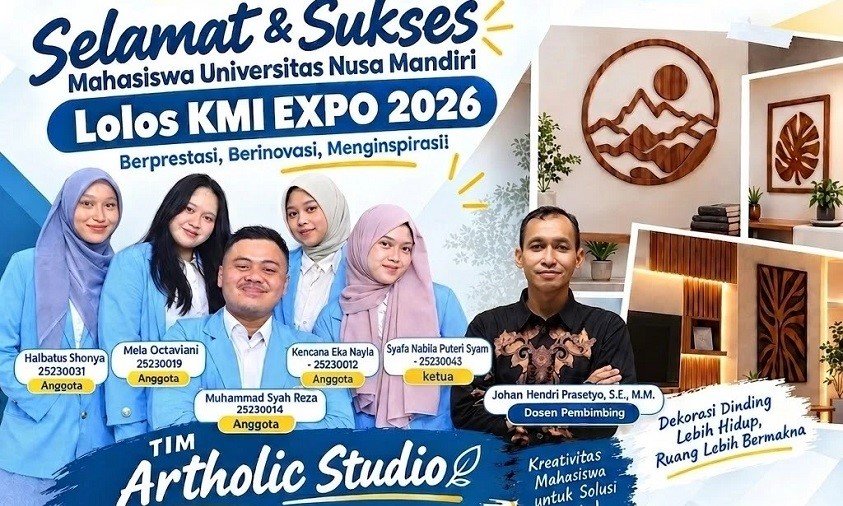 Mahasiswa Bisnis Digital UNM Lolos KMI Expo XVII 2026