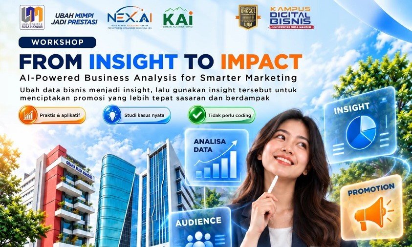 NEX.AI UNM Siap Gelar Workshop Analisis Bisnis Berbasis AI untuk Pemasaran Modern