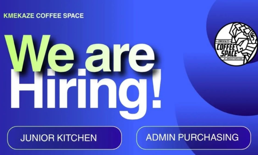 Lowongan Kerja Depok: KMEKAZE Coffee Space Buka Posisi Junior Kitchen dan Admin Purchasing